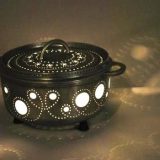 Стальное кружево: винтажные светильники из старой посуды Стальное кружево: винтажные светильники из старой посуды новая жизнь старых вешей,поделки,самоделки,своими руками,сделай сам,умелые руки