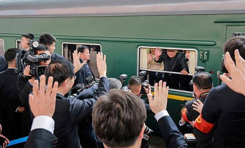 Ким Чен ЫН отправился на встречу с Трампом во Вьетнам на личном поезде