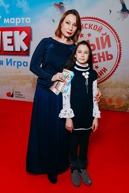Ольга Тумайкина с дочерью Марусей