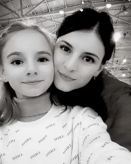 Елена Казакова с дочерью Викторией