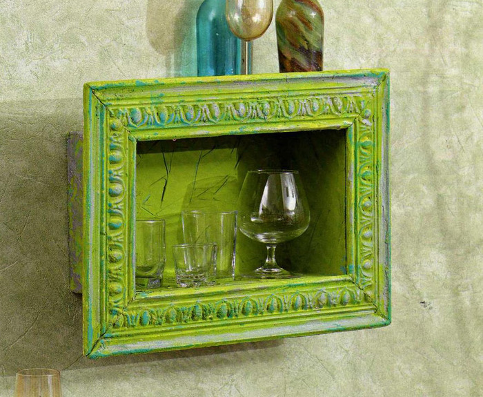 Глубокая полка из картонной коробки Глубокая полка из картонной коробки мастер класс