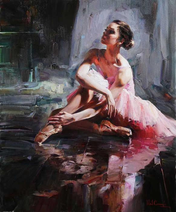 И как её за это не любить..? Michael & Inessa Garmash Живопись