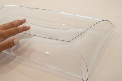 Прозрачный клатч