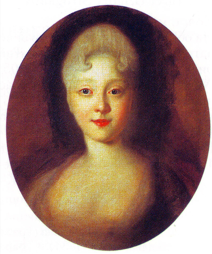 Портрет юной Елизаветы Петровны. Иван Никитин, 1720-е годы
Русский музей