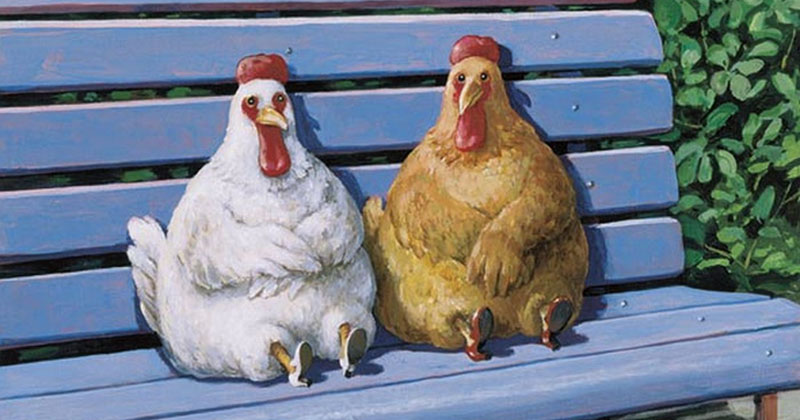 О курицах Нижней Силезии