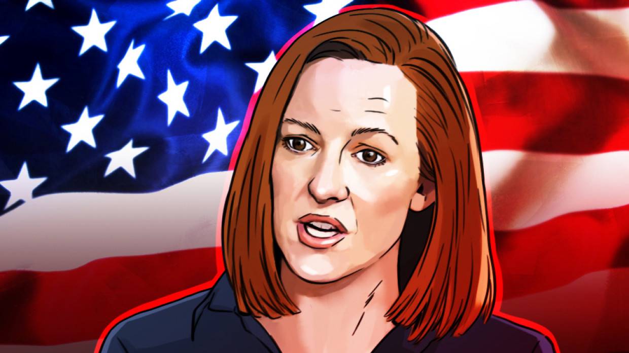 Джен Псаки получила положительный результат теста на COVID-19