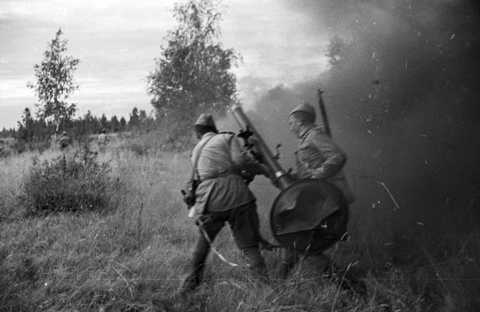 Министерство обороны опубликовало редкие снимки великой отечественной войны ВОВ 1941-1945, интересное, история, факты, фото