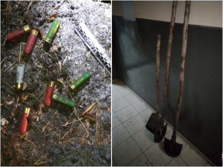 У браконьеров изъяли орудия убийства барсуков. Фото: УМВД России по Омской области