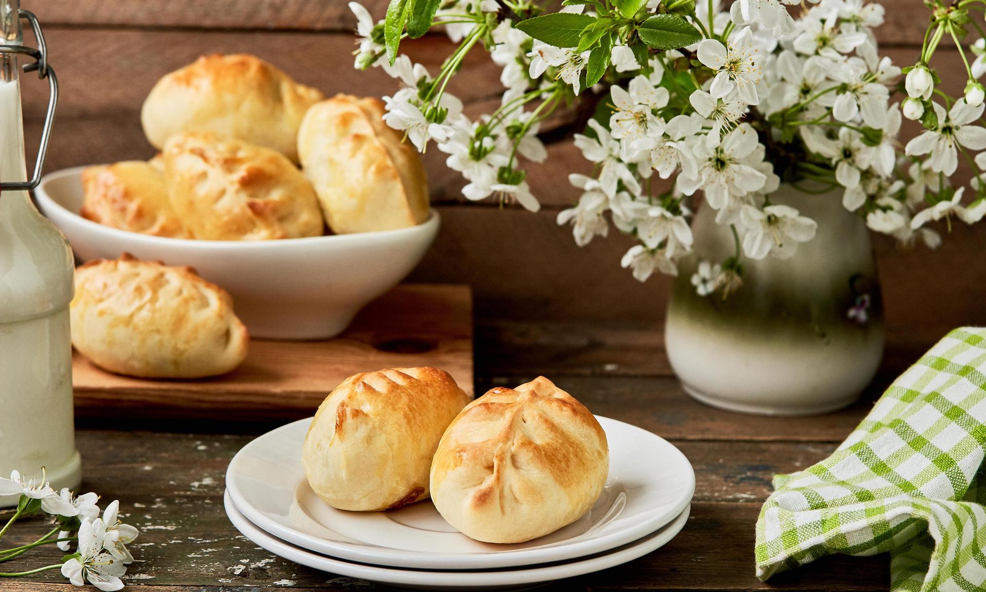 Вкусно, как у бабушки: постные пирожки с картофелем и грибами