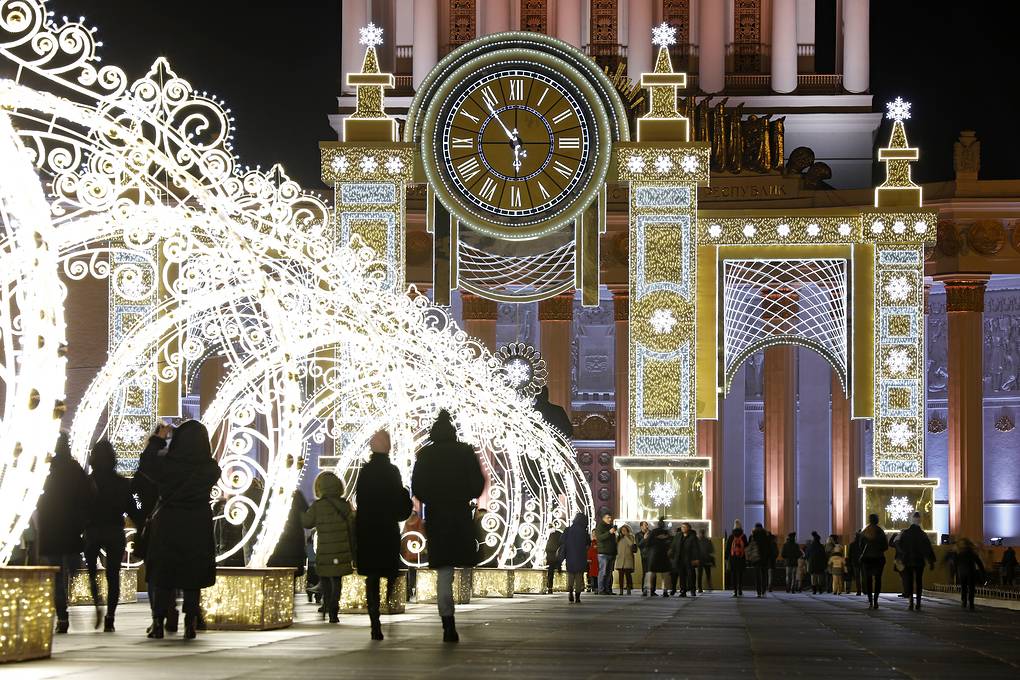 Новогоднее оформление городов мира города,Путешествия,страны,фото