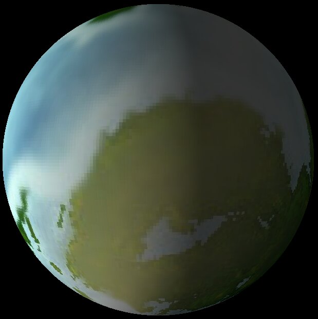 Согласно компьютерному моделированию, K2-72 e может выглядеть примерно так / © exoplanetkyoto.org