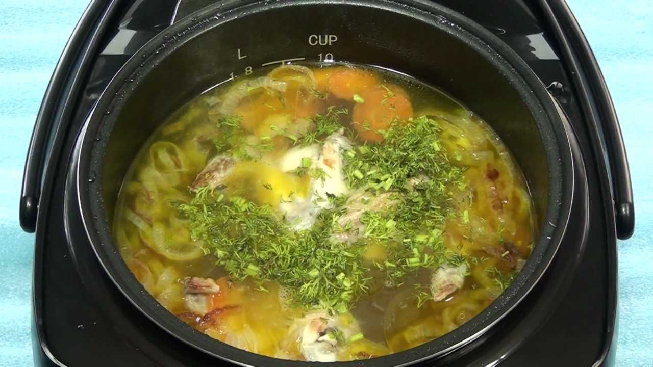 рецепт куриного супа в мультиварке