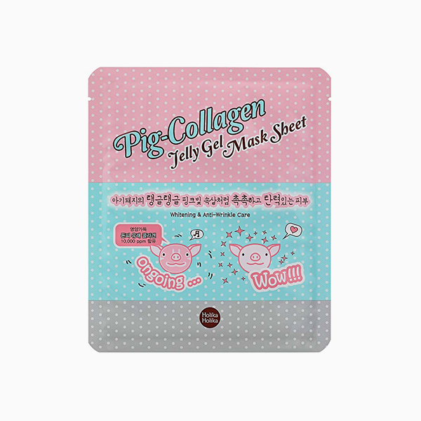 Гидрогелевая маска Pig-Collagen Jelly Gel Mask Sheet, Holika Holika