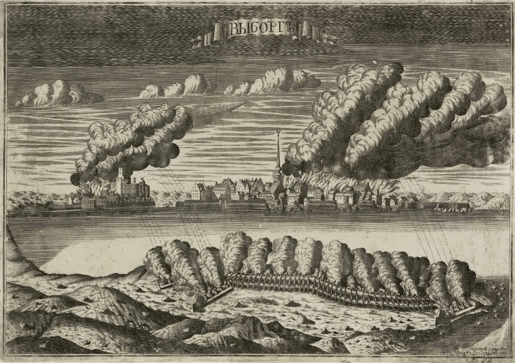 siege of vyborg 1710