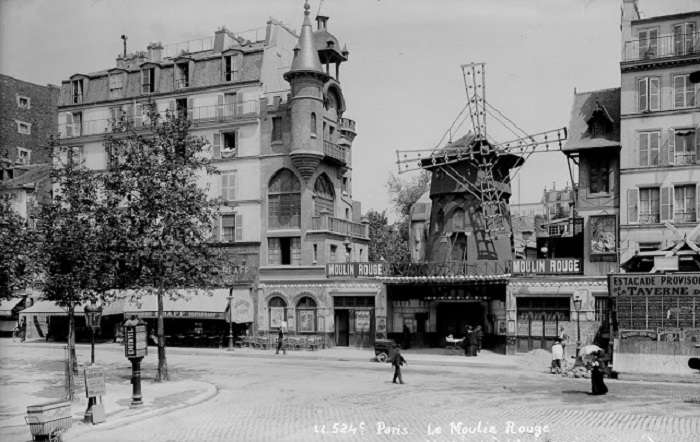 История знаменитого классического кабаре «Мулен Руж» в документальных фотографиях﻿ 