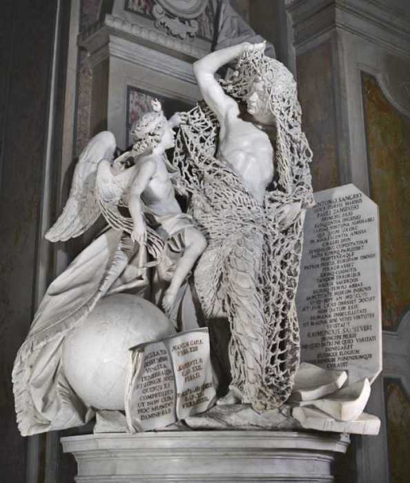 Тайные смыслы зашифрованных посланий и реалистичных скульптур в усыпальнице Сан-Северо ди Сангро﻿ 