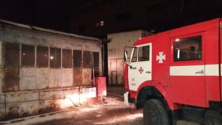 Пожар ТЭС на Харьковщине