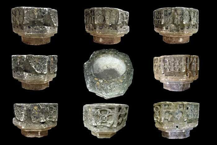 Реликвии рыцарей-тамплиеров, XII-XIII века, музей Кориниума. \ Фото: google.com.