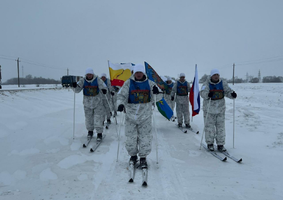Военнослужащие РВВДКУ приступили к заключительному этапу лыжного перехода «Своих не бросаем»