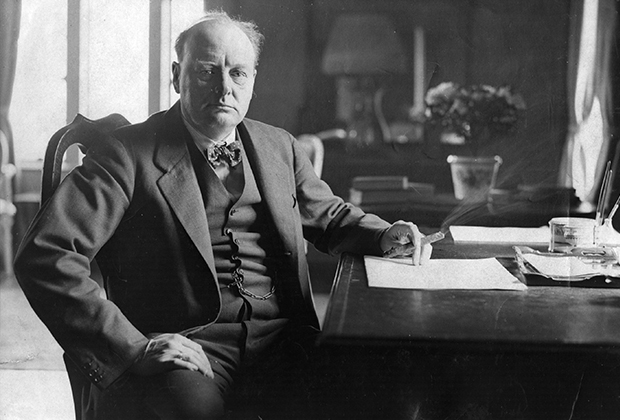 «Он был потрясен количеством портвейна, выпитого Черчиллем» история,интересное,былые времена