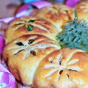 Пирог с разноцветной начинкой 