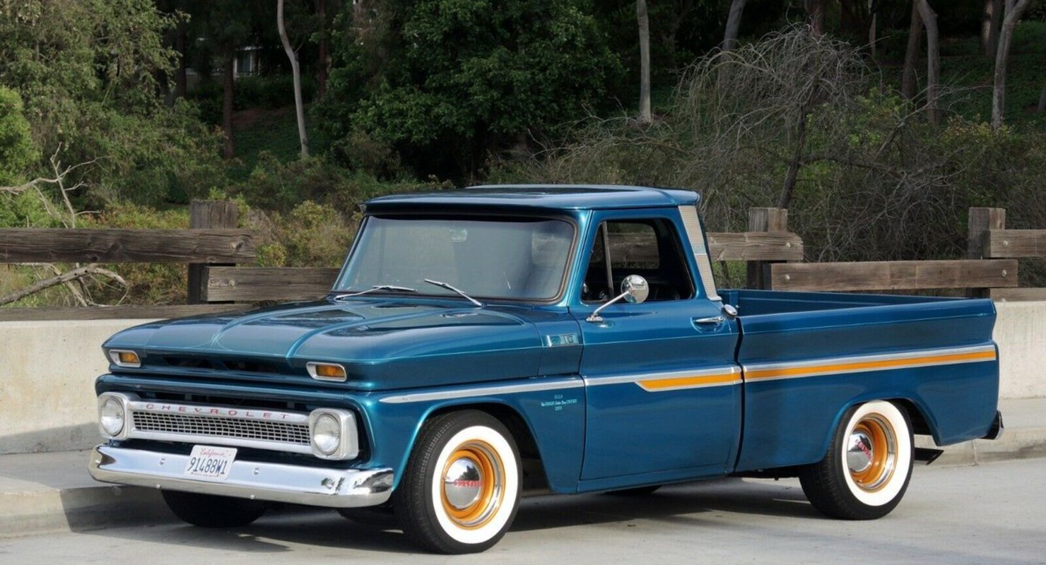 Chevrolet C10 с квадратным кузовом стал мощным электромобилем Автомобили