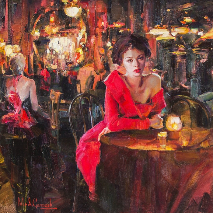 И как её за это не любить..? Michael & Inessa Garmash Живопись