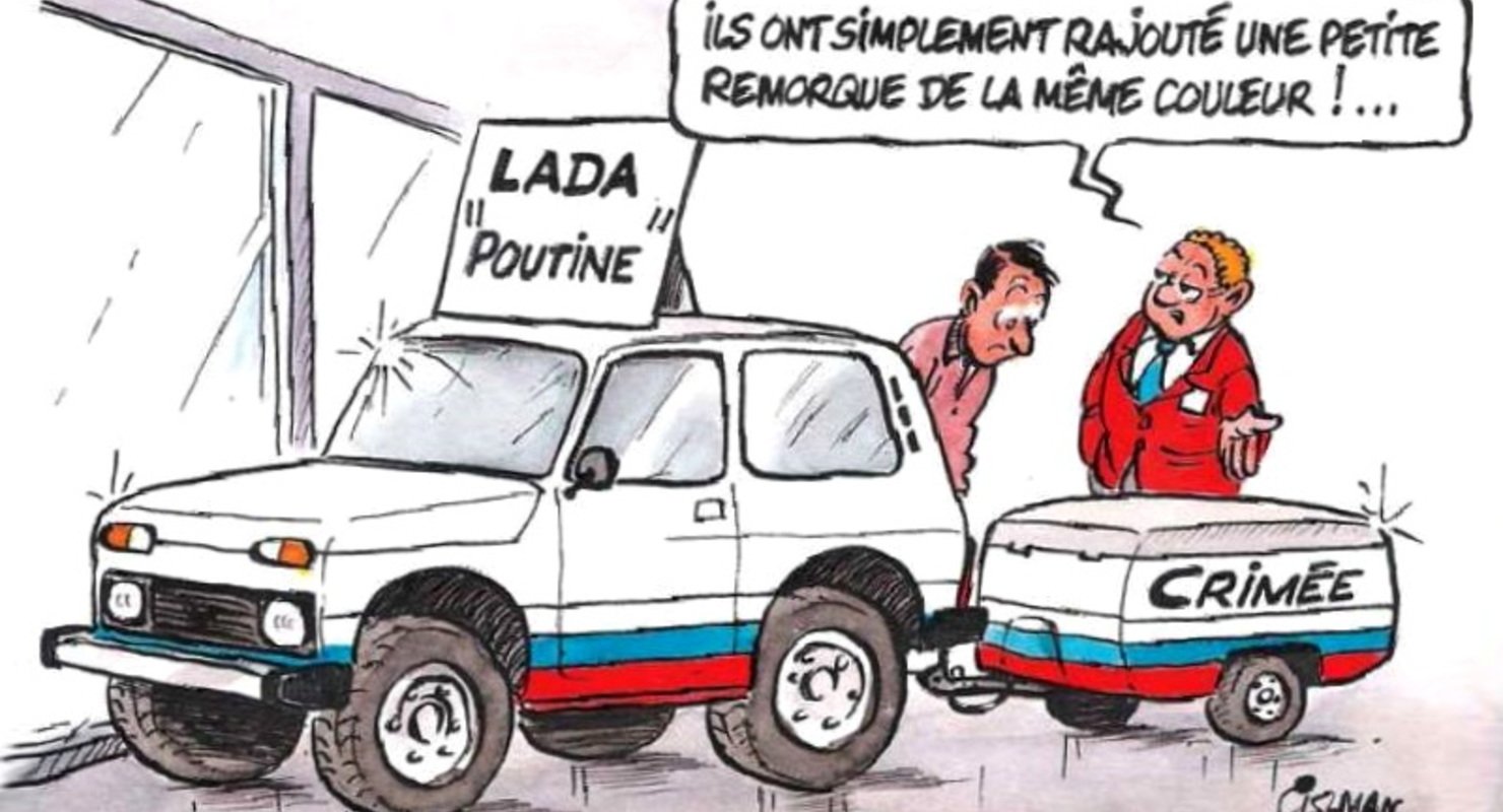 “Лада Путин”. Французская карикатура