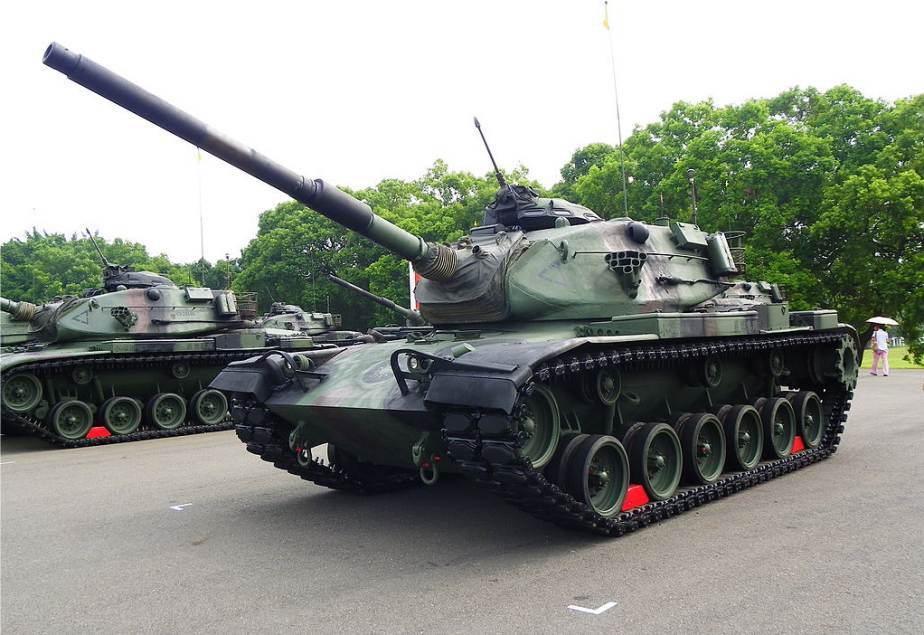 ​Танки М60A3 Китайской Республики armyrecognition.com - Тайвань модернизирует танки M60 | Warspot.ru