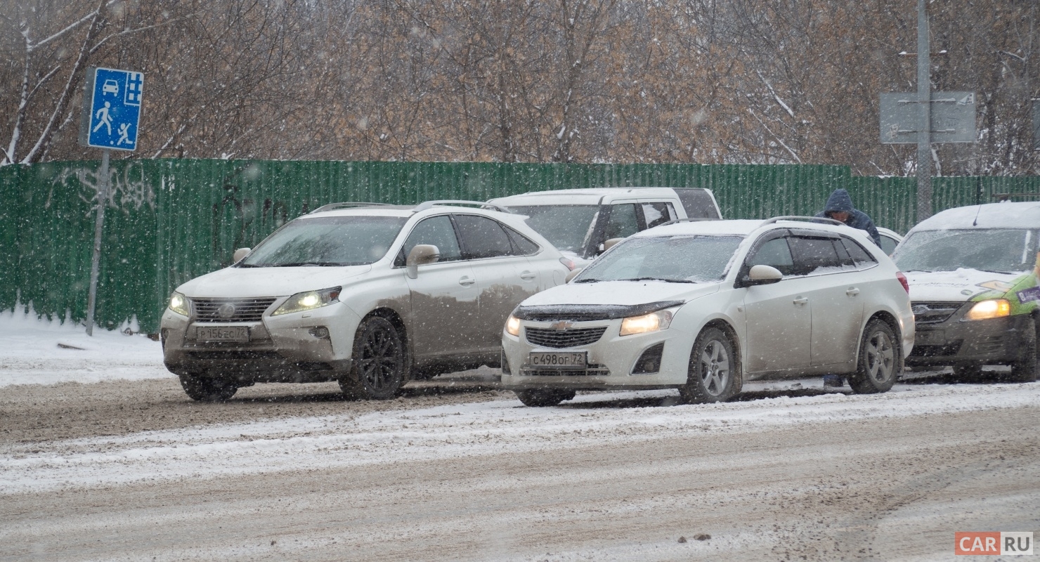 Штраф за разметку под снегом