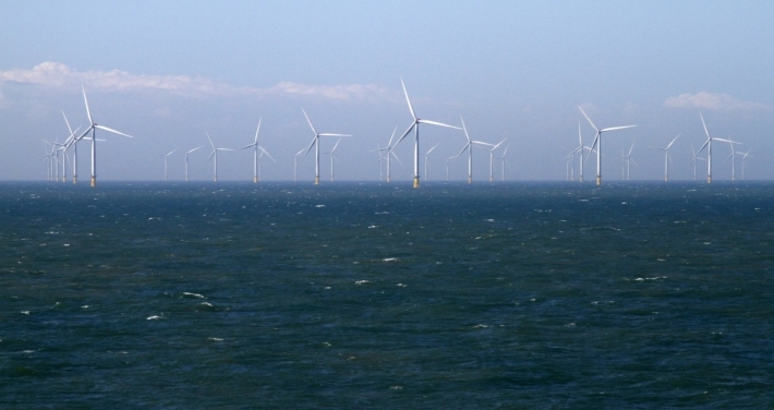 Морские ветряки являются основой германских ВИЭ