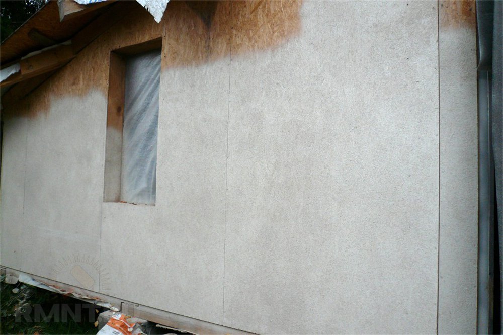 Пробковое покрытие для фасада дома