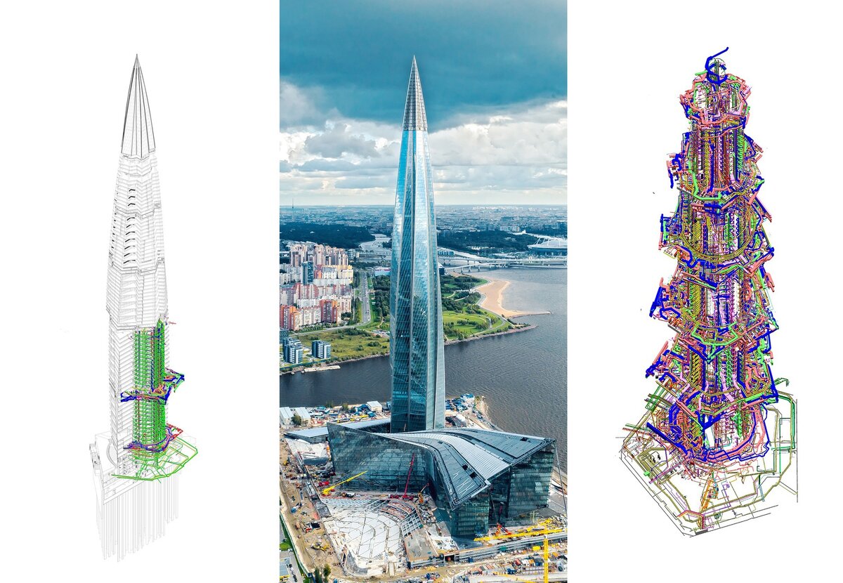 Самый лучший небоскреб в мире, по признанию экспертного жюри международной премии в области высотной архитектуры Emporis Skyscraper Award, находится в Санкт-Петербурге.-4