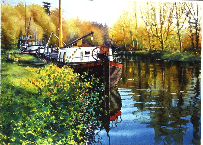 Живая акварель. Картины Джо Фрэнсиса Даудена Живая акварель. Картины Джо Фрэнсиса Даудена