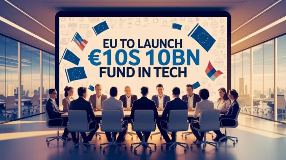 ЕС запустит фонд на €10 млрд, чтобы догнать США и Китай в технологиях