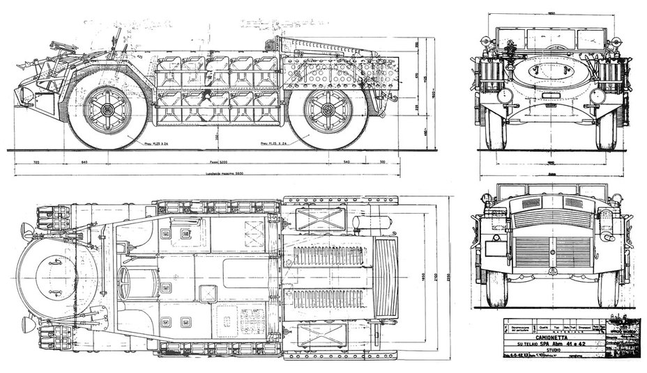 Ас 42. Сахариана as 42. Fiat Spa as37 схема. АС 42 чертежи. Военные Грузовики проекции вид с верзу.