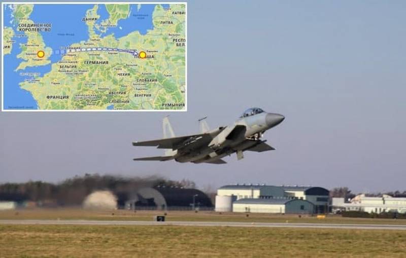 Авиация США отрабатывает выходы на рубежи атаки близ украинской границы Новости