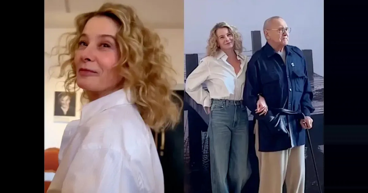 Юлия Высоцкая и Андрей Кончаловский вышли в свет в Москве