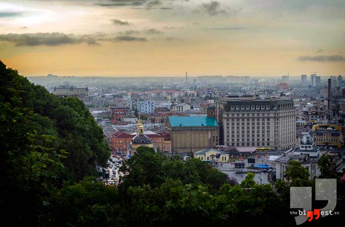 Самые крупные города Украины: Киев. CC0