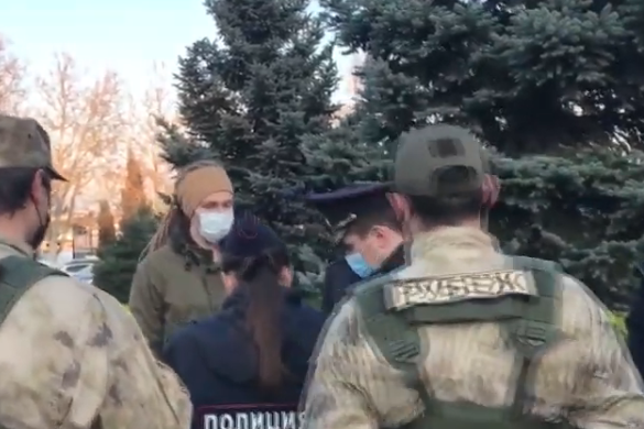 Как прошла несанкционированная акция в поддержку Навального в Севастополе (ВИДЕО)