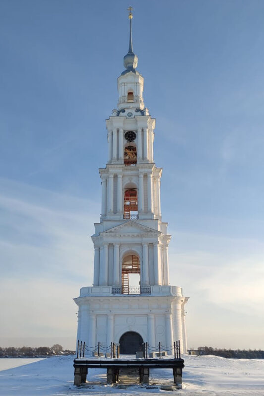 Для посещений открылась колокольня Николаевского собора в Калязине
