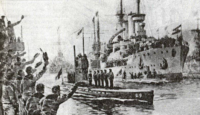 Боевые действия на морских театрах в 1914 году: Северное и Средиземное моря Боевые действия на морских театрах в 1914 году: Северное и Средиземное моря история