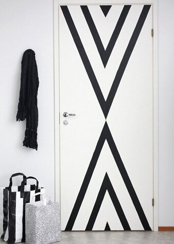 На что способна обычная межкомнатная дверь. Или 5 эффектных идей её домашнего декора идеи для дома,интерьер и дизайн