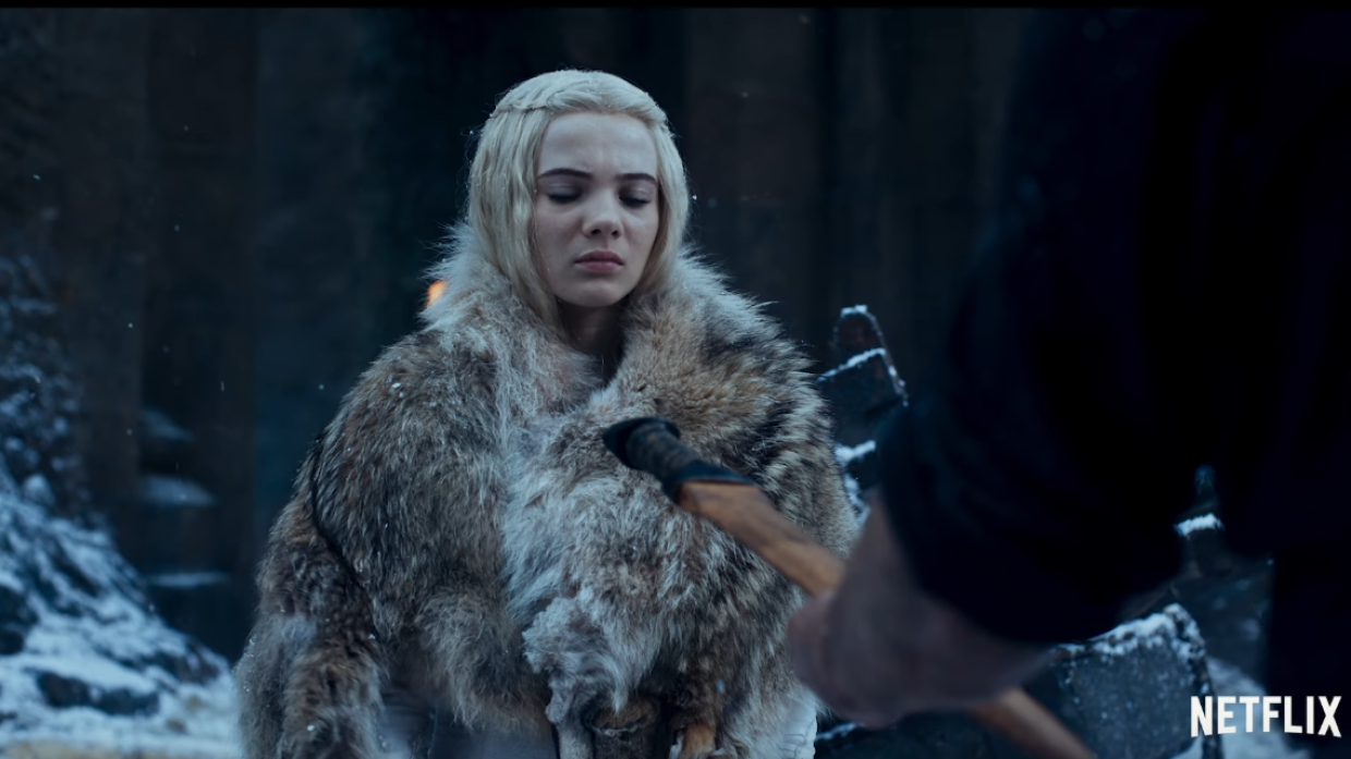 Netflix показал эпизод с тренировками Цири из второго сезона «Ведьмака»