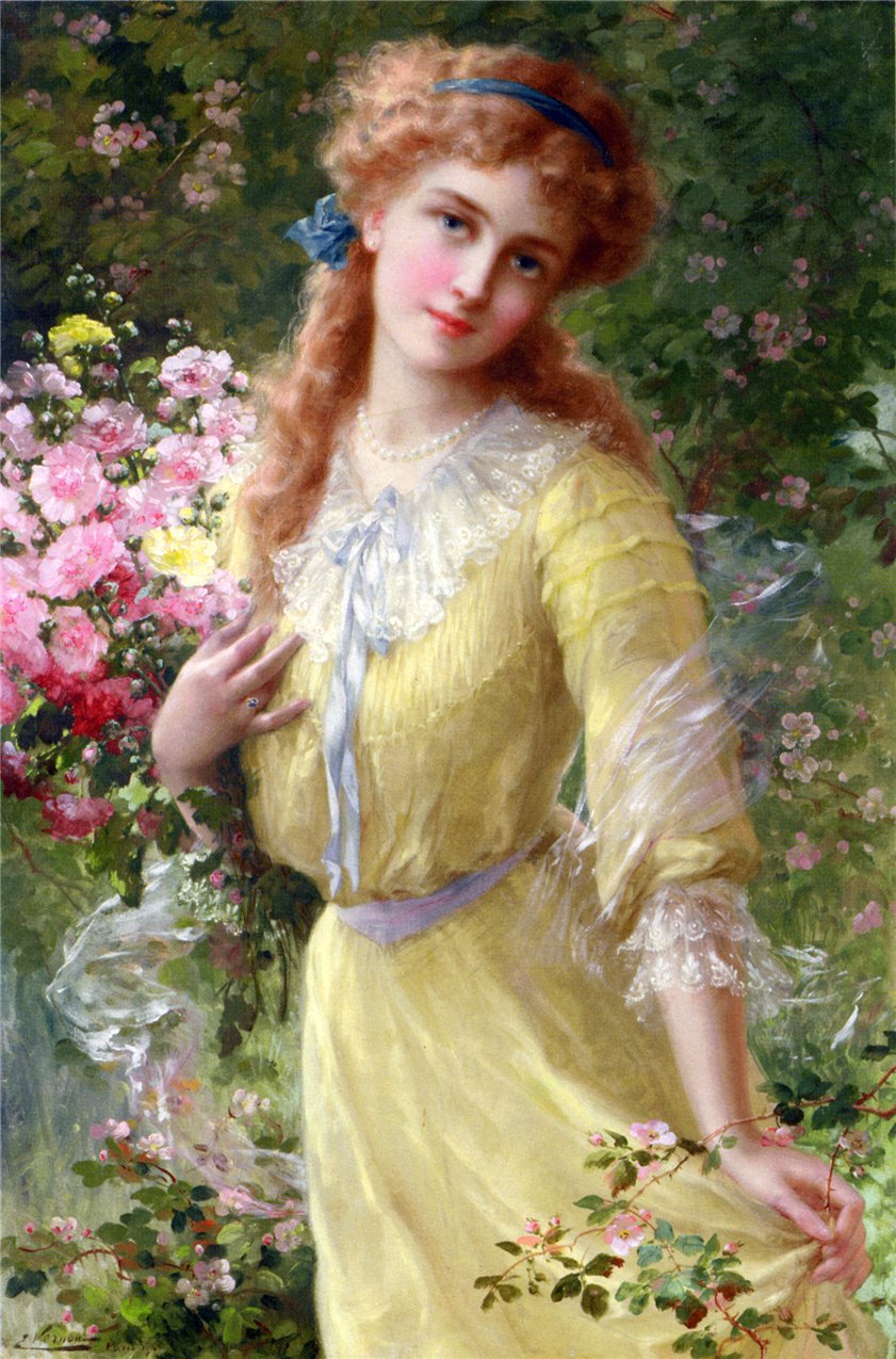 Эмиль Вернон (1872-1919) и картины художника на тему женского образа