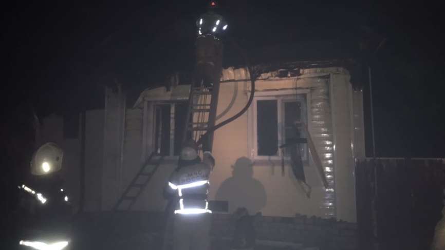 Два человека погибли в ночном пожаре в Нижегородской области