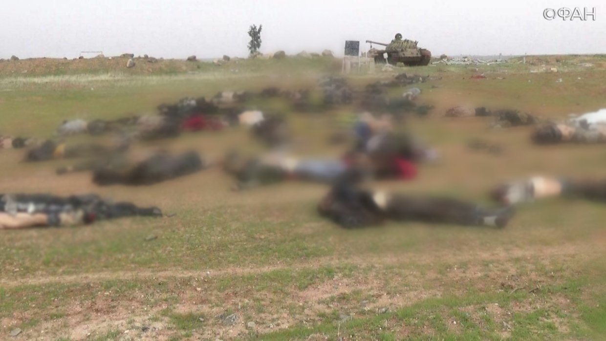 На Украине генерируют фейки о гибели россиян в Сирии, используя фото с убитыми боевиками