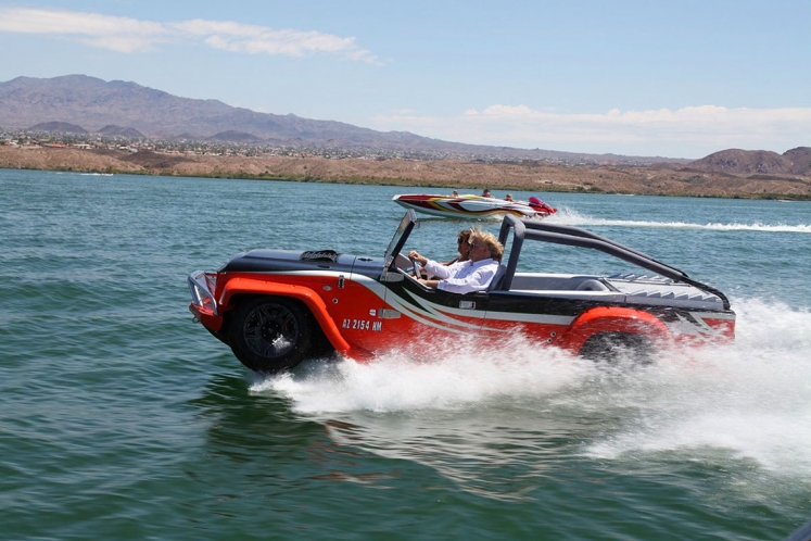 WaterCar Panther – самая быстрая амфибия в мире