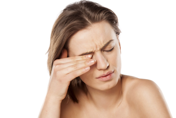 проблемы с кожей и глазами - признаки недостатка железа в организме