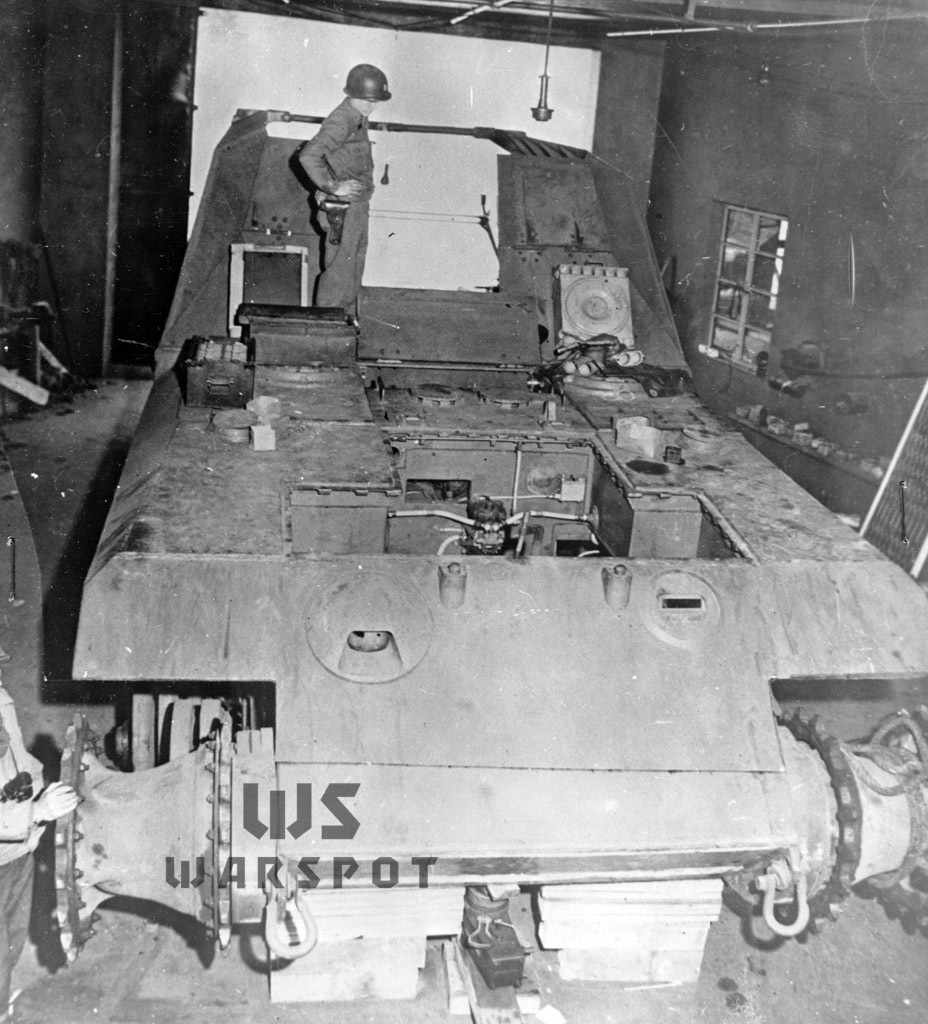 ​В таком виде Geschützwagen Tiger für 17cm K72 (Sf) была захвачена в начале мая 1945 года - Сверчок-переросток | Warspot.ru